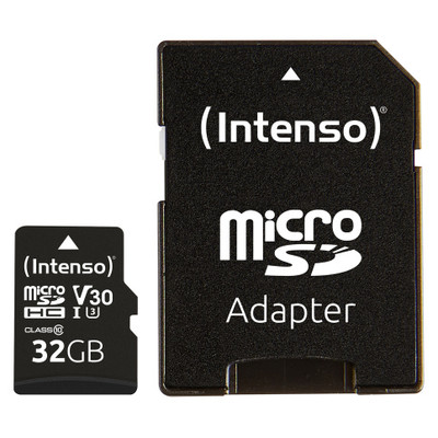 Intenso 3433480 Micro SD UHS-I profesional 32GB Intenso 3433480 Micro SD UHS-I profesional 32GB