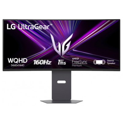 MONITOR LG ULTRAGEAR 34G600A-B.AEU 34" VA ULTRAWIDE QHD 160HZ HDR10 CURVO