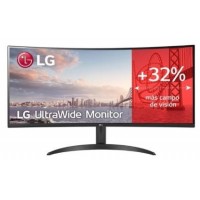 LG 34WR50QC-B monitor 34" WQHD 2xHDMI DP curvo