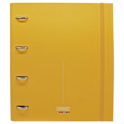 Ingraf 350759 carpeta de cartón A4 Amarillo (Espera 4 dias)