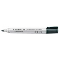 MARCADOR PIZARRA LUMOCOLOR MARKER 351 TRAZO 2MM. NEGRO STAEDTLER 351-9 (MIN10) (Espera 4 dias)