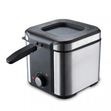Freidora Kuken Capacidad 1.5l Acero Inox Cuerpo Y Tapa