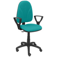 PIQUERAS Y CRESPO Silla Algarra CP bali turquesa brazos fijos PIQUERAS Y CRESPO Silla Algarra CP bali turquesa brazos fijos