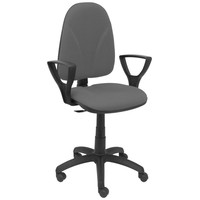 PIQUERAS Y CRESPO Silla Algarra CP bali gris oscuro brazos fijos PIQUERAS Y CRESPO Silla Algarra CP bali gris oscuro brazos fijos