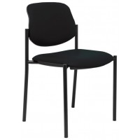 PIQUERAS Y CRESPO NOWY STYL Silla fija Styl similpiel negro chasis negro PIQUERAS Y CRESPO NOWY STYL Silla fija Styl similpiel negro chasis negro