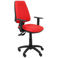 PIQUERAS Y CRESPO Silla Elche S similpiel rojo brazos regulables PIQUERAS Y CRESPO Silla Elche S similpiel rojo brazos regulables