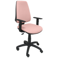 PIQUERAS Y CRESPO Silla Elche CP bali rosa palido brazos regulables