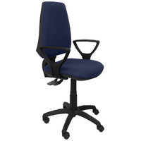 PIQUERAS Y CRESPO Silla Elche S bali azul marino brazos fijos