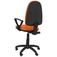 PIQUERAS Y CRESPO Silla Aýna bali naranja claro con brazos PIQUERAS Y CRESPO Silla Aýna bali naranja claro con brazos