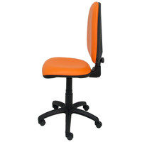 PIQUERAS Y CRESPO Silla A&yacute;na similpiel naranja