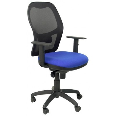 SILLA JORQUERA MALLA NEGRA ASIENTO BALI AZUL PIQUERAS Y CRESPO 15SNBALI229 (Espera 4 dias)