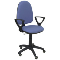 PIQUERAS Y CRESPO Silla Aýna bali azul claro brazos fijos ruedas de parque PIQUERAS Y CRESPO Silla Aýna bali azul claro brazos fijos ruedas de parque