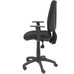 PIQUERAS Y CRESPO Silla Elche S brazos regulables bali color negro PIQUERAS Y CRESPO Silla Elche S brazos regulables bali color negro