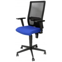 PIQUERAS Y CRESPO NOWY STYL Silla Taktik respaldo malla negro asiento aran azul PIQUERAS Y CRESPO NOWY STYL Silla Taktik respaldo malla negro asiento aran azul