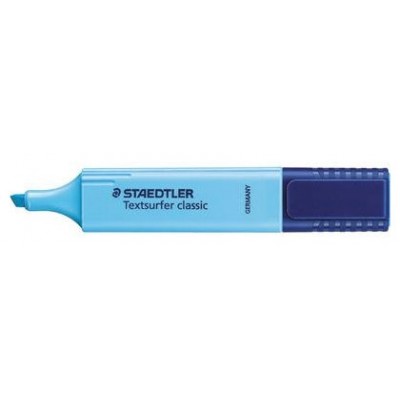 MARCADOR FLUORESCENTE TEXTSURFER CLASSIC 1-5MM. AZUL STAEDTLER 364-3 (MIN10) (Espera 4 dias)