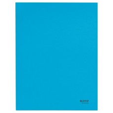 CARPETA CARTON 3 SOLAPAS A4 RECYCLE 100% AZUL LEITZ 39060035 (Espera 4 dias)