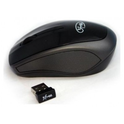 MOUSE 3FREE WIRELESS MCW401 RECEPTOR NANO NEGRO