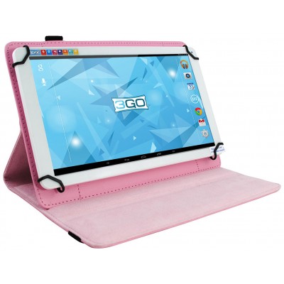 FUNDA TABLET 3GO 10.1" ROSA (Espera 4 dias)