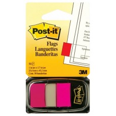 PACK 12 DISPENSADORES DE 50 UNIDADES INDEX ROSA (25.4X43.1) POST-IT 3M68021 (Espera 4 dias)