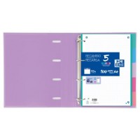 SEPARADORES CARTULINA STRONGLINE A4 5 POSICIONES - 5 COLORES PASTEL OXFORD 400149956 (Espera 4 dias) SEPARADORES CARTULINA STRONGLINE A4 5 POSICIONES - 5 COLORES PASTEL OXFORD 400149956 (Espera 4 dias)