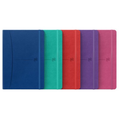 CUADERNO SIGNATURE A5 TAPA EXTRADURA 80H LISO COLORES SURTIDOS VIVOS OXFORD 400163615 (MIN5) (Espera 4 dias)