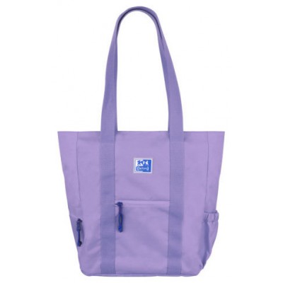 TOTE BAG B-TRENDY OXFBAG RPET LAVANDA OXFORD 400174107 (Espera 4 dias)