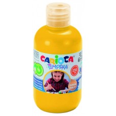 BOTELLA TEMPERA 250 ML. AMARILLO CARIOCA 40424/03 (Espera 4 dias)