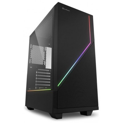 CAJA ATX SHARKOON RGB FLOW 2XUSB3.0 SIN FUENTE