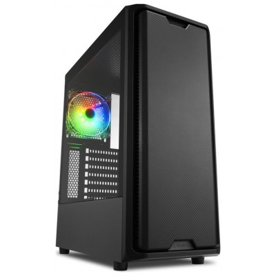 CAJA ATX SHARKOON SK3 2XUSB3.0 SIN FUENTE RGB NEGRO