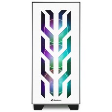 CAJA ATX SHARKOON ELITE SHARK CA300T 2XUSB3.0 SIN FUENTE BLANCO