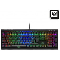 TECLADO GAMING SHARKOON SGK60 MECANICO RGB RED SWITCH