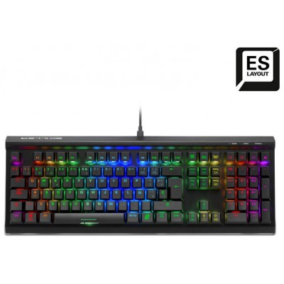 TECLADO GAMING SHARKOON SGK60 MECANICO RGB RED SWITCH