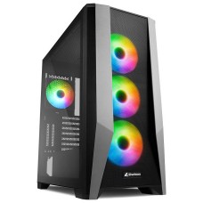 CAJA ATX SHARKOON TG7M 2XUSB3.0 SIN FUENTE NEGRO