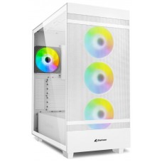 CAJA ATX SHARKOON REBEL C50 RGB 2XUSB3.0 SIN FUENTE BLANCO