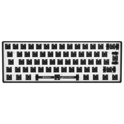 TECLADO SHARKOON SGK50 S4 BAREBONE ISO NEGRO USB-C