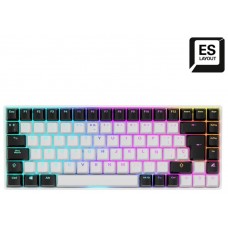 TECLADO SHARKOON SKILLER SGK50 S3 ES BLANCO