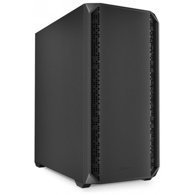 CAJA GAMING ATX SHARKOON AK2  NEGRO 2XVENT 120MM 1XUSBC SN FUENTE NEGRO