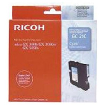 RICOH GX3000/3050n/5050n Tinta gel Type GC-21C Cian (Gestener) RICOH GX3000/3050n/5050n Tinta gel Type GC-21C Cian (Gestener)