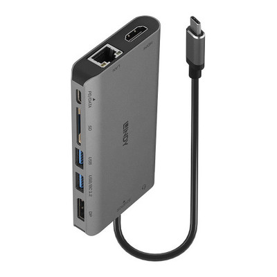 Lindy 43323 base para portátil y replicador de puertos Alámbrico USB 3.2 Gen 1 (3.1 Gen 1) Type-C Negro, Gris (Espera 4 dias) Lindy 43323 base para portátil y replicador de puertos Alámbrico USB 3.2 Gen 1 (3.1 Gen 1) Type-C Negro, Gris (Espera 4 dias)