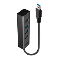 Lindy 43324 hub de interfaz USB 3.2 Gen 1 (3.1 Gen 1) Type-A 5000 Mbit/s Negro (Espera 4 dias) Lindy 43324 hub de interfaz USB 3.2 Gen 1 (3.1 Gen 1) Type-A 5000 Mbit/s Negro (Espera 4 dias)