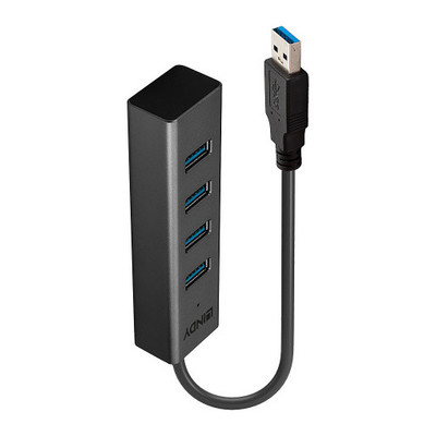 Lindy 43324 hub de interfaz USB 3.2 Gen 1 (3.1 Gen 1) Type-A 5000 Mbit/s Negro (Espera 4 dias) Lindy 43324 hub de interfaz USB 3.2 Gen 1 (3.1 Gen 1) Type-A 5000 Mbit/s Negro (Espera 4 dias)