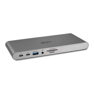 Lindy 43349 base para portátil y replicador de puertos Alámbrico USB 3.2 Gen 1 (3.1 Gen 1) Type-C Plata (Espera 4 dias) Lindy 43349 base para portátil y replicador de puertos Alámbrico USB 3.2 Gen 1 (3.1 Gen 1) Type-C Plata (Espera 4 dias)