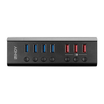 Lindy 43371 hub de interfaz USB 3.2 Gen 1 (3.1 Gen 1) Type-B 5000 Mbit/s Negro (Espera 4 dias) Lindy 43371 hub de interfaz USB 3.2 Gen 1 (3.1 Gen 1) Type-B 5000 Mbit/s Negro (Espera 4 dias)