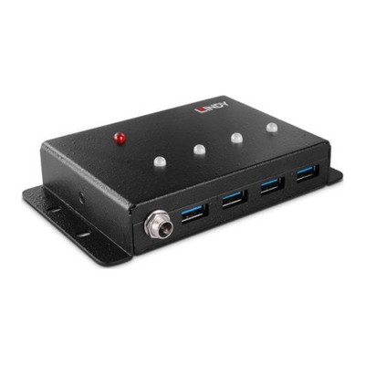 Lindy 43374 hub de interfaz USB 3.2 Gen 1 (3.1 Gen 1) Type-B 5000 Mbit/s Negro (Espera 4 dias) Lindy 43374 hub de interfaz USB 3.2 Gen 1 (3.1 Gen 1) Type-B 5000 Mbit/s Negro (Espera 4 dias)
