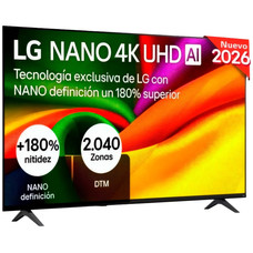 TV LG 43NU8E0B3LA.AEU 43" NANO UHD PATAS LATERALES WIFI HDMI X3 TV LG 43NU8E0B3LA.AEU 43" NANO UHD PATAS LATERALES WIFI HDMI X3