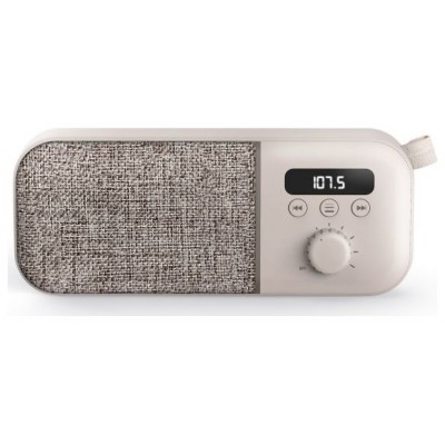 Energy Sistem Fabric Box FM Radio 3W 1200mAh Crema