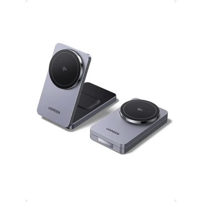 UGREEN UGREEN 2-IN-1 MAGNETIC WIRELESS CHARGER (Espera 4 dias)