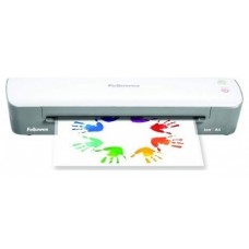FELLOWES  Plastificadora Ion A4 4560001/ hasta A4 y 80-125 Micras/ Blanca y Gris
