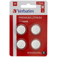 Verbatim CR2032, Bateria de un solo uso, CR2032, Verbatim CR2032, Bateria de un solo uso, CR2032,