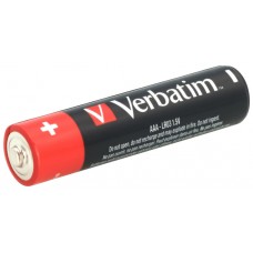 VERBATIM PILAS ALCALINAS AAA-LR03 -PACK 10U-